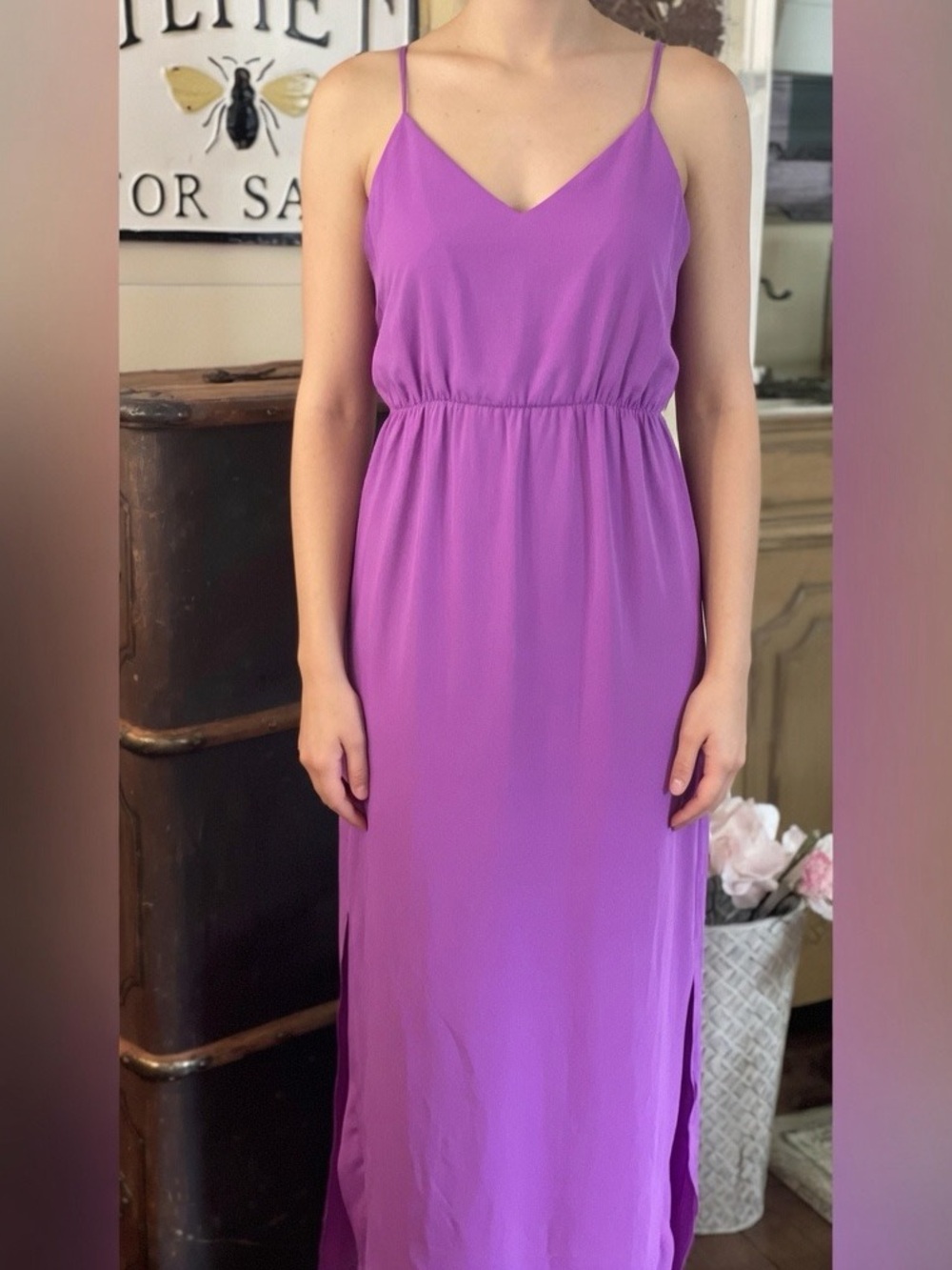 J. Crew Radiant Purple Dress